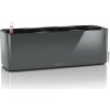 Lechuza geobra Kvetináč Lechuza Cube Premium Triple all-in-one set Farba: Antracitová
