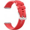 Silikonový řemínek FIXED Silicone Strap pro Huawei Band 7, červený FIXSSTB-1053-RD