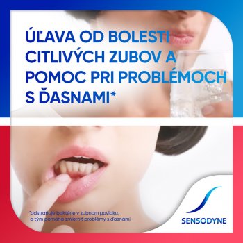 Sensodyne Sensitivity&Gum Whitening zubní pasta 3 x 75 ml