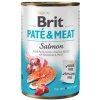 BRIT Pate&Meat Salmon 400 g paštéta s lososom