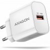 AXAGON ACU-QC18W, nabíječka do sítě 18W, 1x port USB-A, QC3.0/AFC/Apple, bílá (ACU-QC18W)
