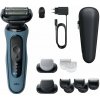 Braun Series 5 elektrický holiaci strojček 1 ks + čistiaca kefka 1 ks + nabíjací kábel 1 ks + nadstavce 2 ks