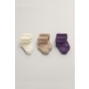 PONOŽKY GANT SOCKS 3-PACK SOFT OAT