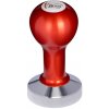 Buna café tamper, kov, červený, SP, 58 mm, nerez mat, konvexný