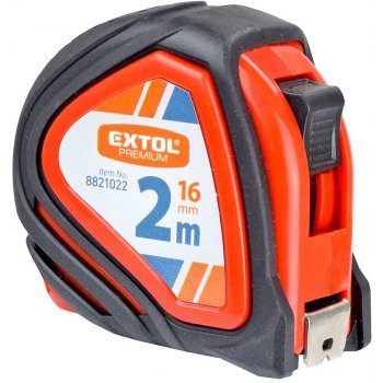 EXTOL PREMIUM meter zvinovací 2m šírka pásky 16mm 8821022