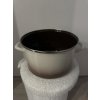 Metalac smaltovaný hrniec 22 cm - 5L CAPUCCINO