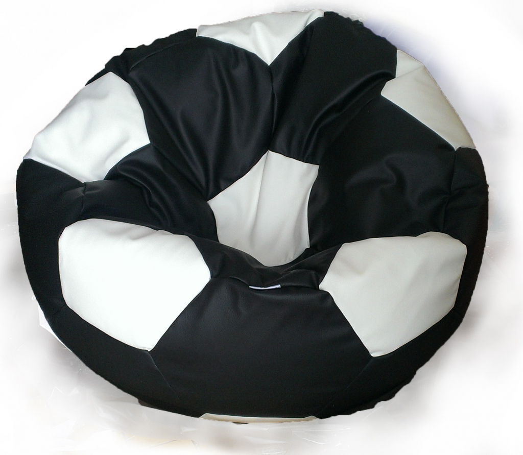 EMI futbalová lopta čierno-biela