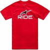 Triko RIDE 4.0 CSF, ALPINESTARS (červená/bílá/černá, vel. L)