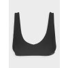 4F BIKINI TOP F048 Horný diel plaviek US S 4FWSS24UBKTF048 DEEP BLACK