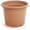 Kinekus Kvetináč plastový, priemer 20cm, PLASTICA, terakota