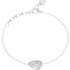 Guess Slušivý náramok s kryštálmi Moon Drops JUBB06254JWRH 18,4 cm
