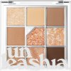 Unleashia Glitterpedia Eye Palette 2 All of Brown Paleta vegánskych očných tieňov 6,6 g