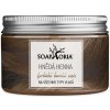 Soaphoria Bylinná farbiaca zmes na vlasy z henny - hnedá 100 g