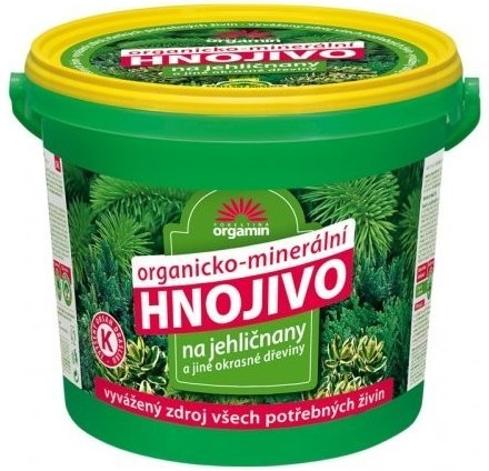 Nohel Garden Hnojivo ORGAMIN na ihličnany a okrasné dreviny 5 kg