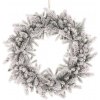 Umelý zasnežený veniec z ihličia, pr. 30 cm