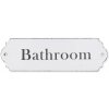 Garden Trading Kovový štítok Bathroom