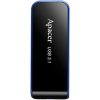 Apacer USB flash disk, USB 3.0, 32GB, AH356, čierny, AP32GAH356B-1, USB A, s výsuvným konektorom