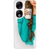 Odolné silikónové puzdro iSaprio - My Coffe and Brunette Girl - Honor 90 5G