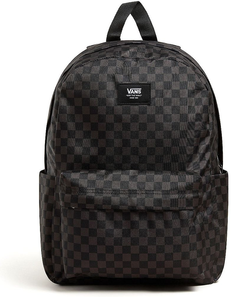 Vans Old Skool Grom Check Backpack 18 černá Charcoal