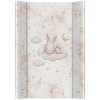 CEBA Podložka prebaľovacia 2-hranná s pevnou doskou (50x70) Ultra Light Sleepy Bunny