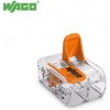 Bezskrutková krabicová svorka 221-612 s páčkami 2x 0,5-6,0mm² WAGO