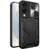 Techsuit CamGuard Pro kryt na Samsung Galaxy S25 Edge – čierny