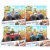 Mattel Hot Wheels Monster trucks svietiaci a rámusiaci vrak HDX60
