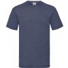 Fruit of The Loom pánske tričko Vintage heather navy