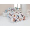 Matějovský Posteľné obliečky Krtko a zima Bavlna de luxe 1x70x90,1x140x200 cm - možnosť úpravy rozmeru