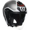 AGV IRIDES TRIESTE MATT BLACK/WHITE/RED - E2206 Velkosť: XS
