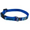 Obojok nylon prúžok modrý B&F 1,00 x 18-28 cm