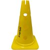 META 38 cm žltý 2006001506 kužeľ s dierami a zárezom