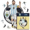 Fan-shop Dřevěné ARGENTINA Messi 150 dielov