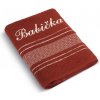 Bellatex ručník 50 x 100 mozaika 123 051 s výšivkou Babička