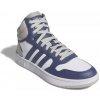 Pánska rekreačná obuv ADIDAS-Hoops 3.0 Mid cloud white/preloved blue/putty grey Mix 42 2/3