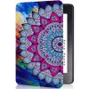 Armori Trimer T125, púzdro pre Amazon Kindle Paperwhite 1/2/3 - magnetické zatváranie, AutoSleep, motív Mandala (Obal na čítačku Amazon Kindle Paperwhite 1/2/3 - ARMORI TRIMER T125, motív Mandala, mag