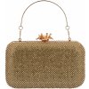 Dámska listová kabelka zlatá - Michelle Moon Gorgina zlatá