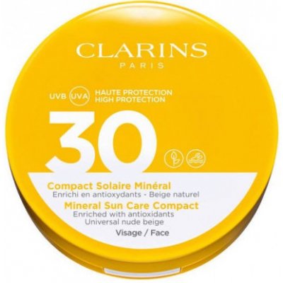 Clarins Mineral Sun Care Compact SPF 30 - Kompaktný tónovacie fluid na tvár 15 g