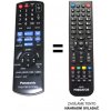 Predátor Panasonic SC-XH10 N2QAYB000627 náhradný diaľkový ovládač iného vzhľadu.