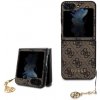 Púzdro Guess 4G Charms Samsung Galaxy Z Flip 5, hnedé