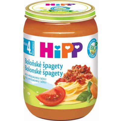 HiPP BIO Bolonské špagety 190 g