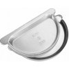 Čelo žľabové polkruhové s gumou KJG pozink - 333 mm (šírka žľabu 153 mm)