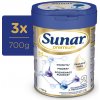 3x SUNAR Premium 2 Mlieko následné 700 g