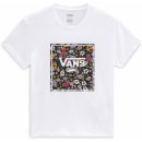 Vans Print Box Floral detské tričko s krátkym rukávom white