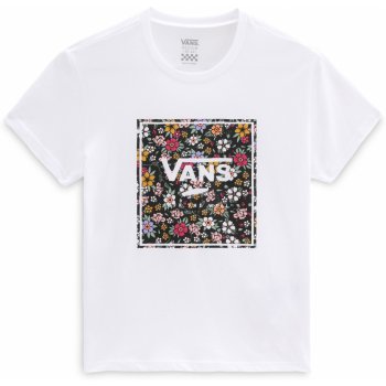 Vans Print Box Floral detské tričko s krátkym rukávom white