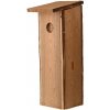 Esschert Design Búdka pre ďatľa Smart, 53,5x18x22 cm, drevo, hnedá