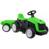 Rolly toys Pedálový traktor Rolly Kid-X s prívesom zelený