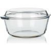 Borcam Sklenená zapekacia misa okrúhla, 2,17 l