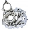 Karter motora Pitbike 110 s horným štartérom - ľavý strieborný