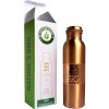 Nature's Own Medená fľaša na vodu vzor Tepaný stred, 950 ml
